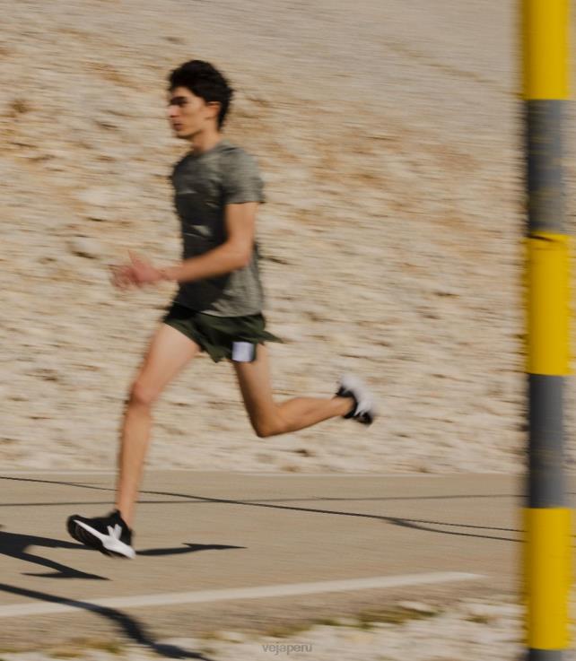 zapatos H28JT204 hombres Veja marlin v-knit negro blanco