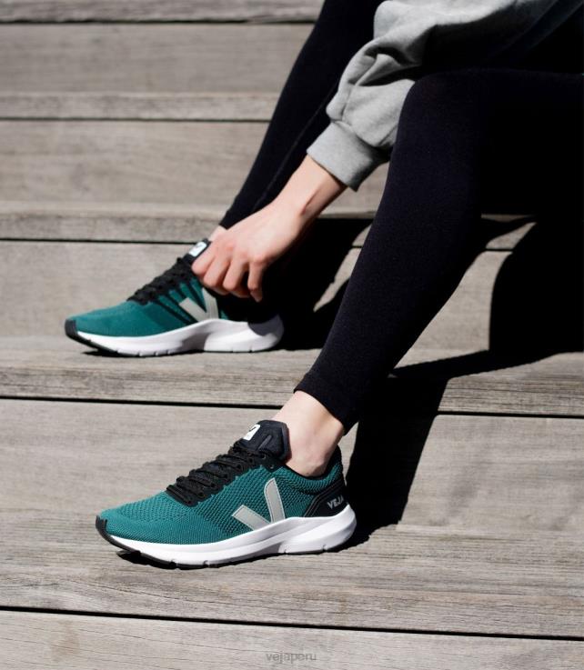 zapatos H28JT208 hombres Veja marlin lt v-knit brittany oxford gris