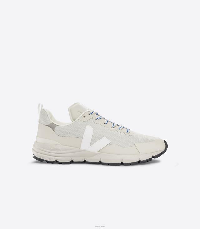 zapatos H28JT122 hombres Veja dekkan alveomesh blanco natural