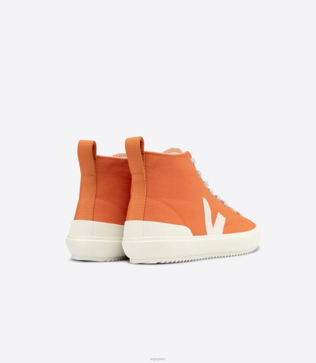 zapatos H28JT152 hombres Veja nova ht lienzo calabaza pierre