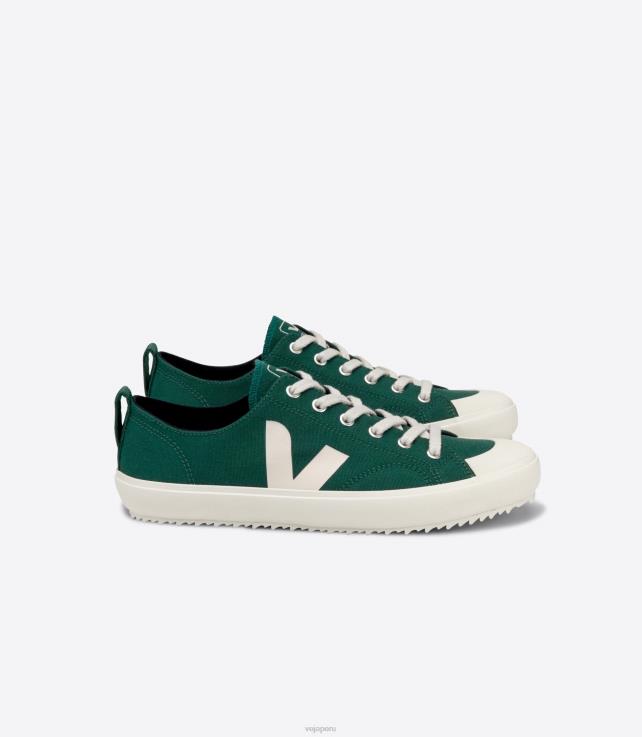 zapatos H28JT155 hombres Veja nova lienzo poker pierre