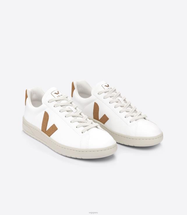 zapatos H28JT133 hombres Veja urca cwl camello blanco