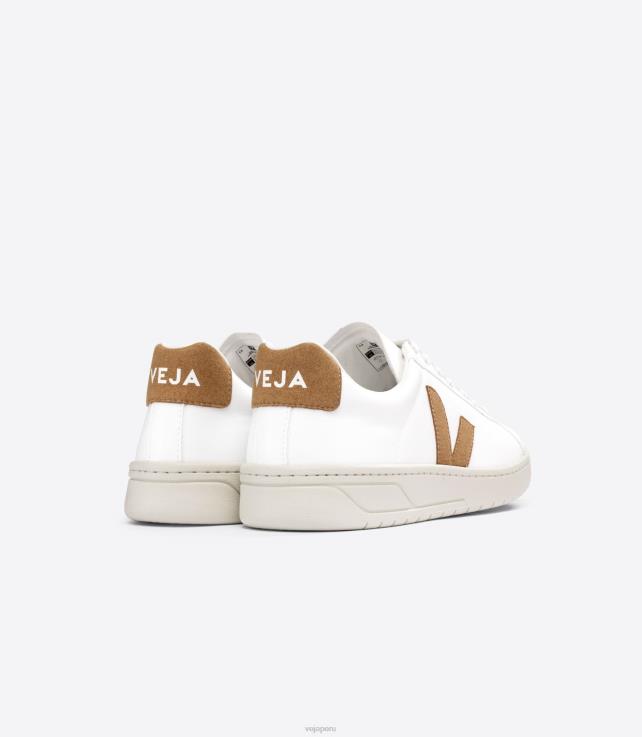 zapatos H28JT133 hombres Veja urca cwl camello blanco