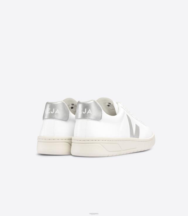 zapatos H28JT137 hombres Veja urca cwl blanco plata