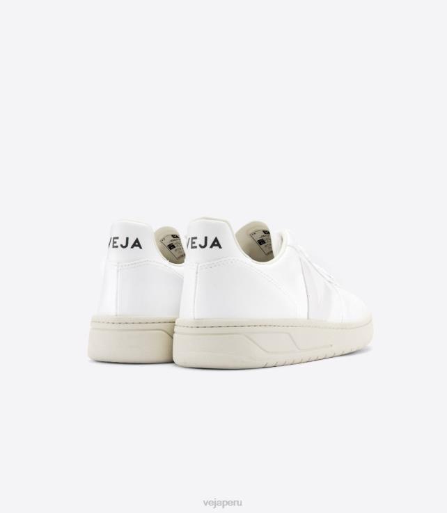 zapatos H28JT41 hombres Veja v-10 cwl blanco completo