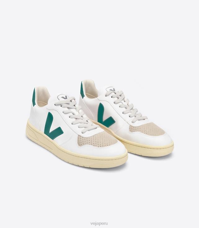 zapatos H28JT49 hombres Veja v-10 cwl bretaña blanca