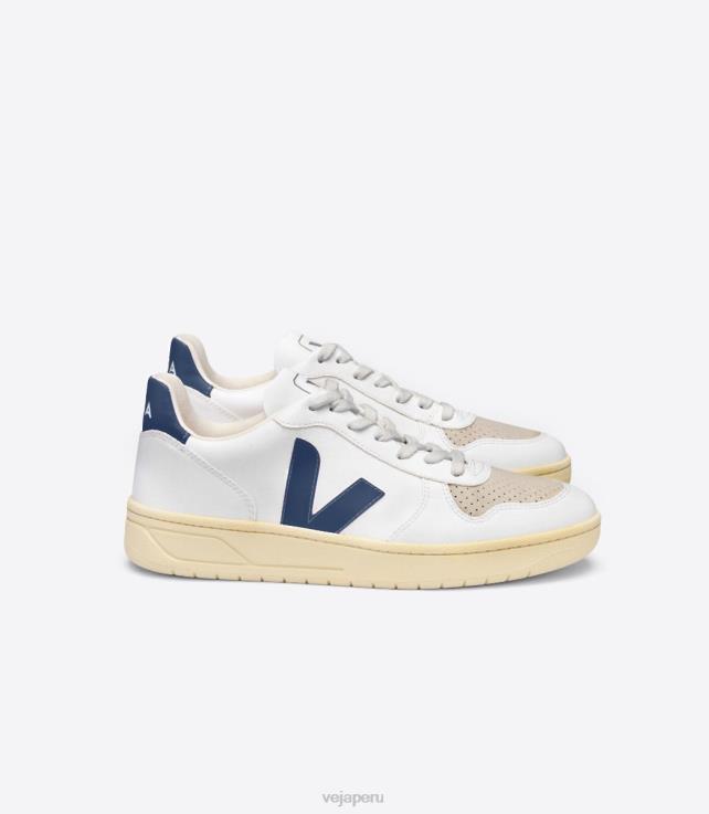 zapatos H28JT50 hombres Veja v-10 cwl blanco california