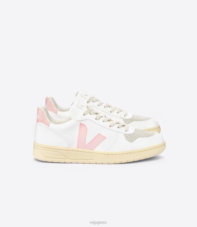 zapatos H28JT52 hombres Veja v-10 cwl pétalo blanco