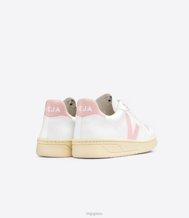 zapatos H28JT52 hombres Veja v-10 cwl pétalo blanco