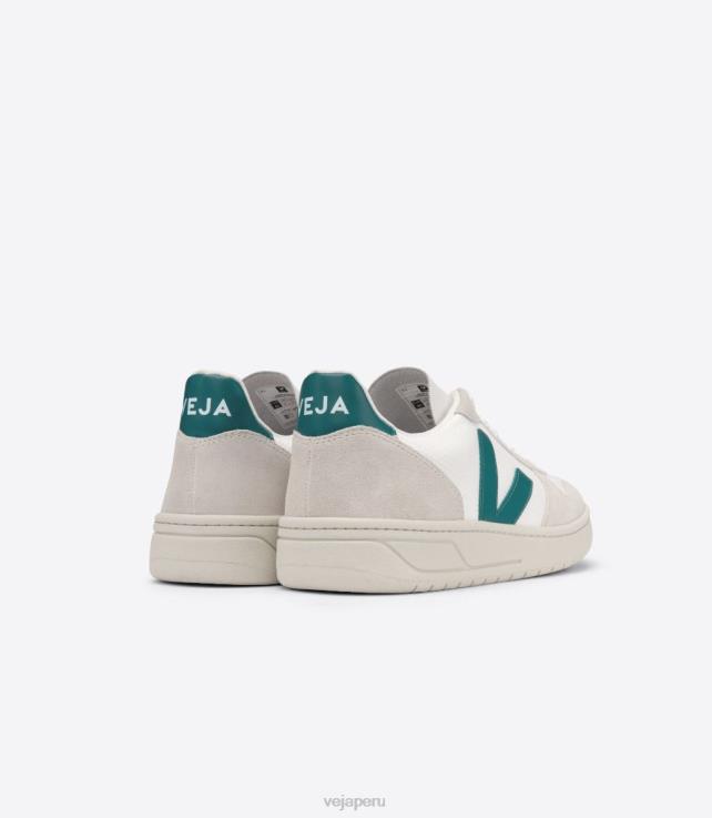 zapatos H28JT58 hombres Veja v-10 b-mesh blanco bretaña