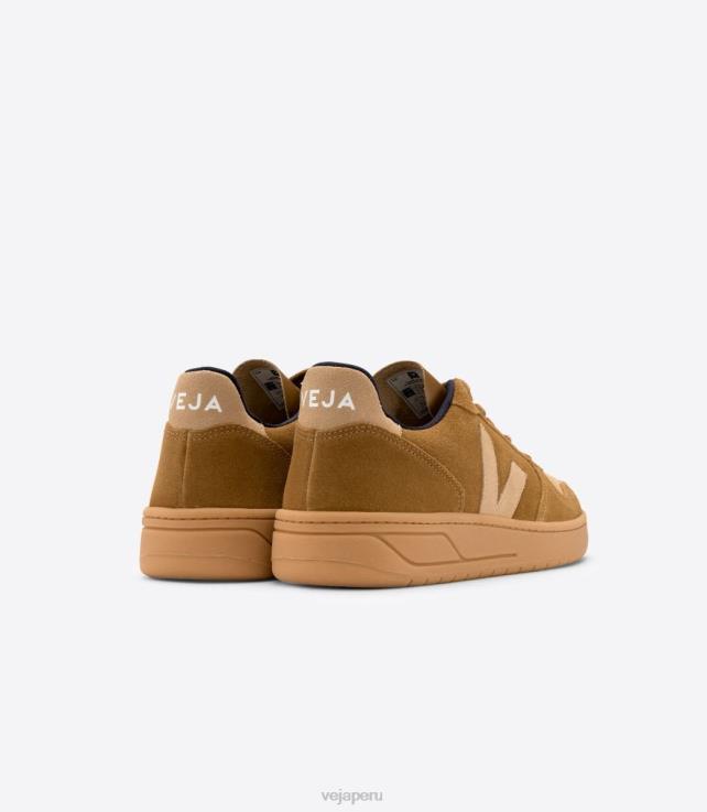 zapatos H28JT61 hombres Veja v-10 ante camel desierto