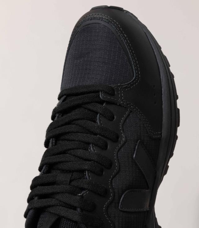 zapatos H28JT172 hombres Veja venturi ripstop negro