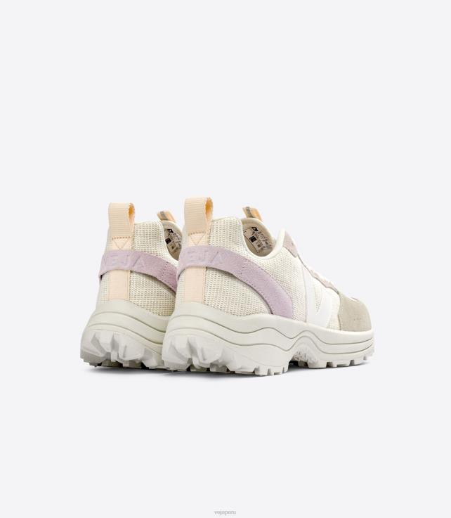 zapatos H28JT175 hombres Veja venturi j-mesh juta blanco multico