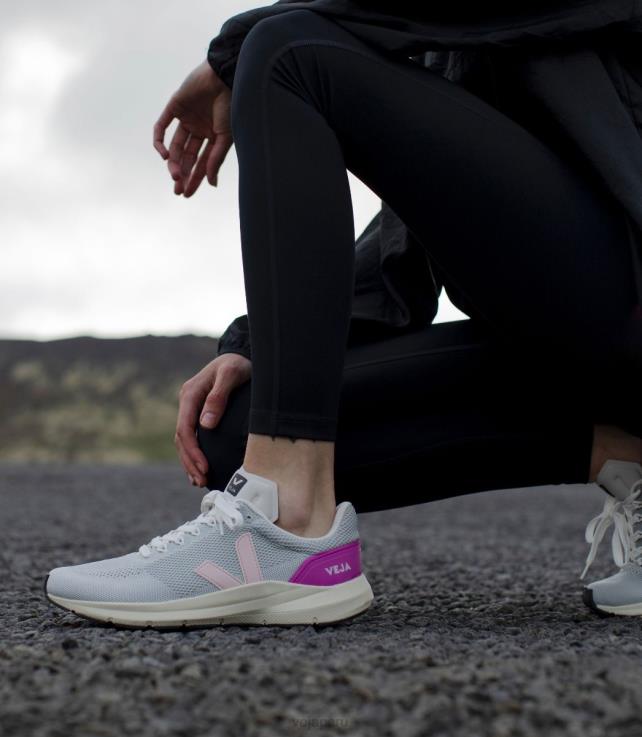 zapatos H28JT274 mujer Veja marlin lt v-knit polar pétalos