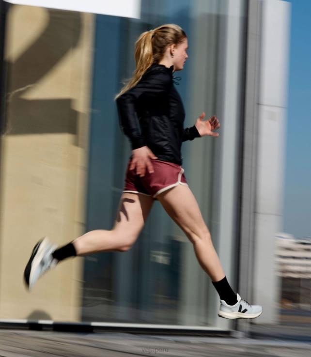 zapatos H28JT275 mujer Veja marlin v-knit negro polar