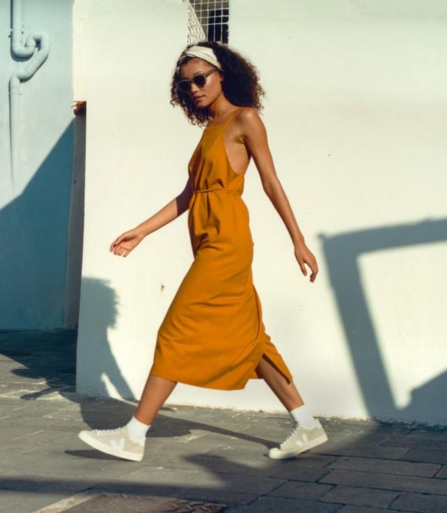 zapatos H28JT228 mujer Veja campo nubuck blanco natural