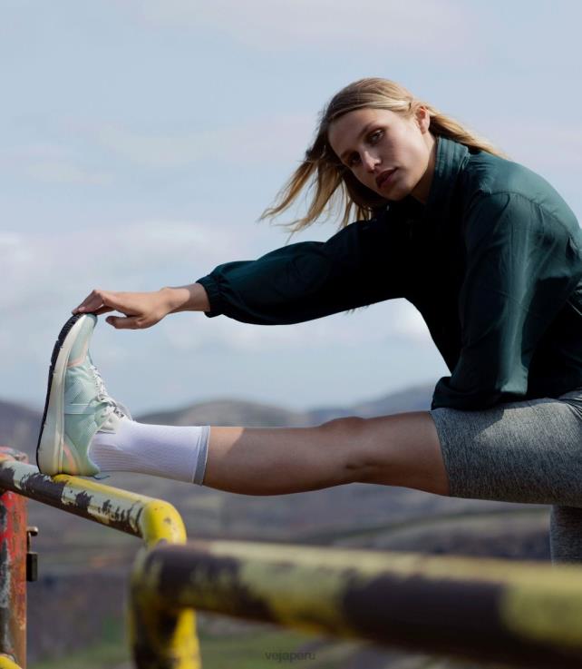 zapatos H28JT271 mujer Veja cóndor 2 alveomesh matcha mentol