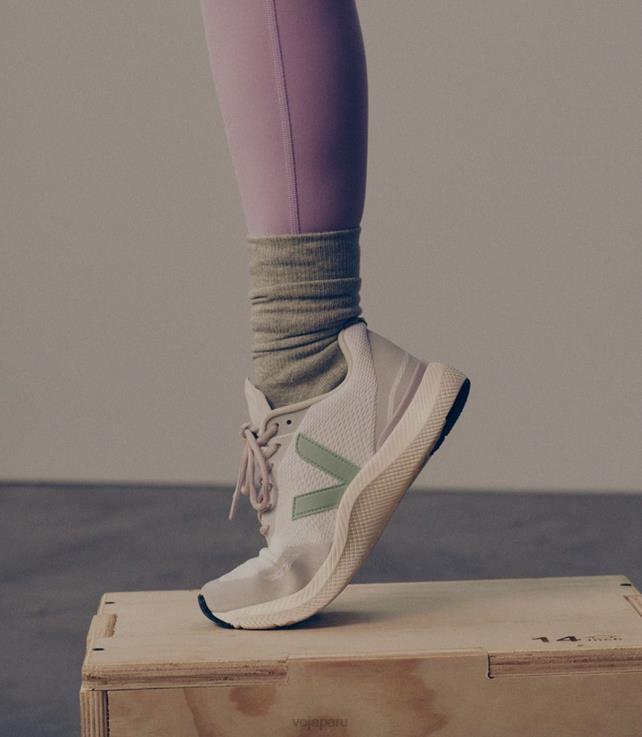 zapatos H28JT284 mujer Veja matcha de cáscara de huevo impala