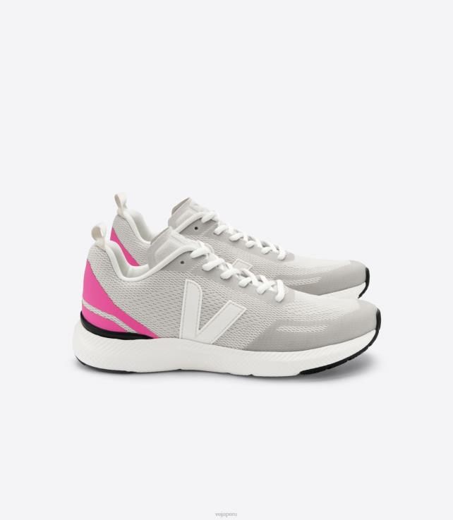 zapatos H28JT286 mujer Veja Sari natural impala de malla diseñada