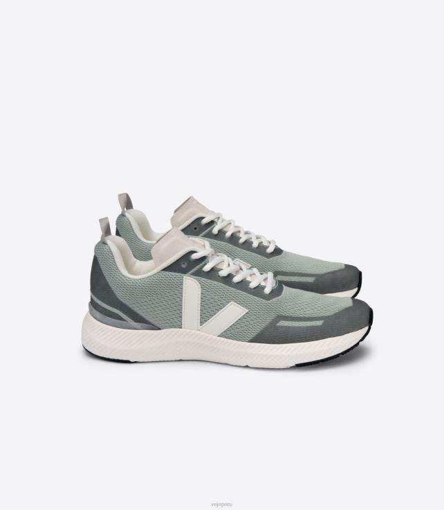 zapatos H28JT287 mujer Veja crema de impala matcha