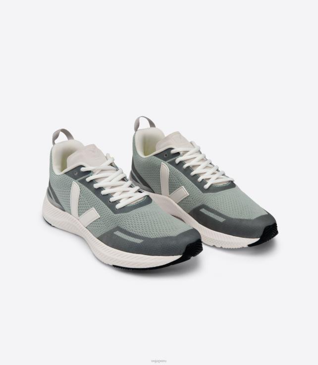 zapatos H28JT287 mujer Veja crema de impala matcha