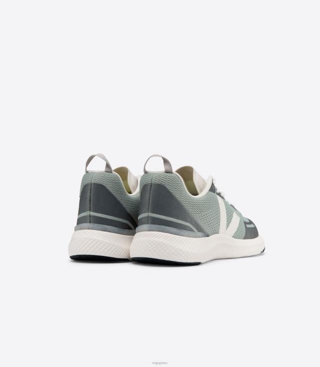 zapatos H28JT287 mujer Veja crema de impala matcha