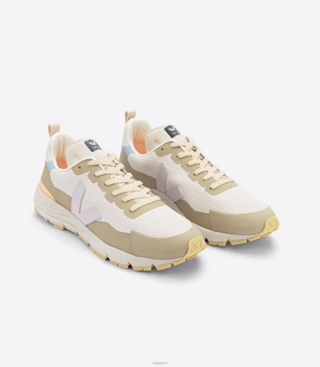 zapatos H28JT254 mujer Veja dekkan alveomesh parme natural