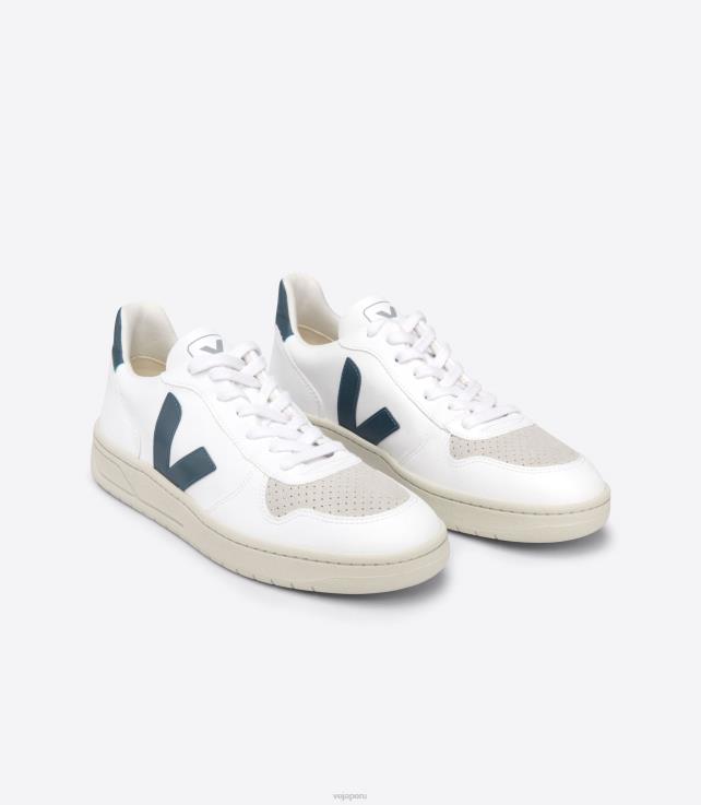 zapatos H28JT235 mujer Veja v-10 cwl blanco california