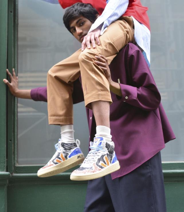 zapatos H28JT240 mujer Veja X v-15 cuero marni negro