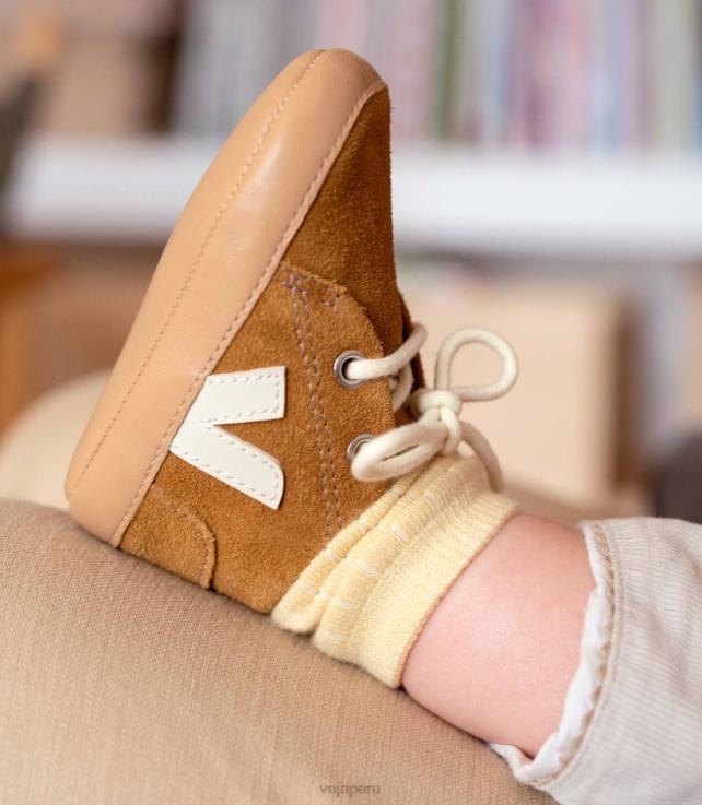 zapatos H28JT402 niños Veja pierre camel ante bebe