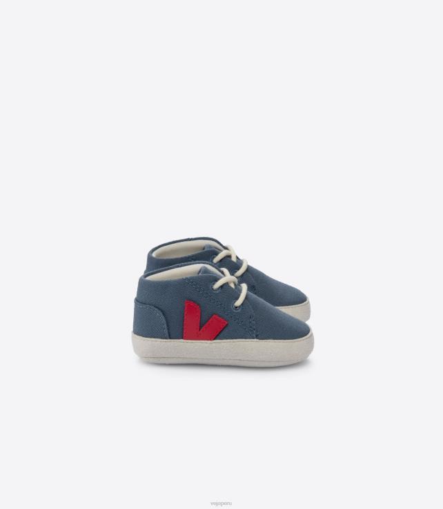 zapatos H28JT404 niños Veja lienzo bebe california pekin