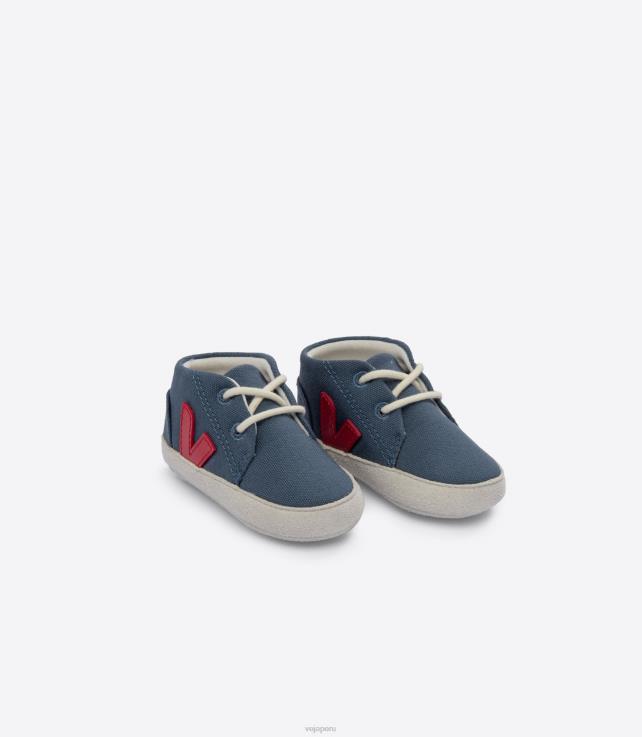 zapatos H28JT404 niños Veja lienzo bebe california pekin