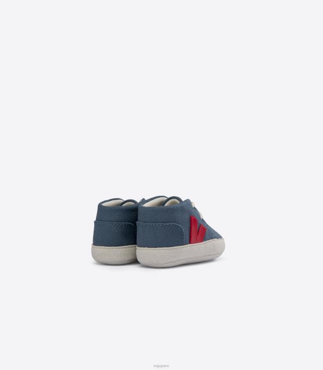 zapatos H28JT404 niños Veja lienzo bebe california pekin