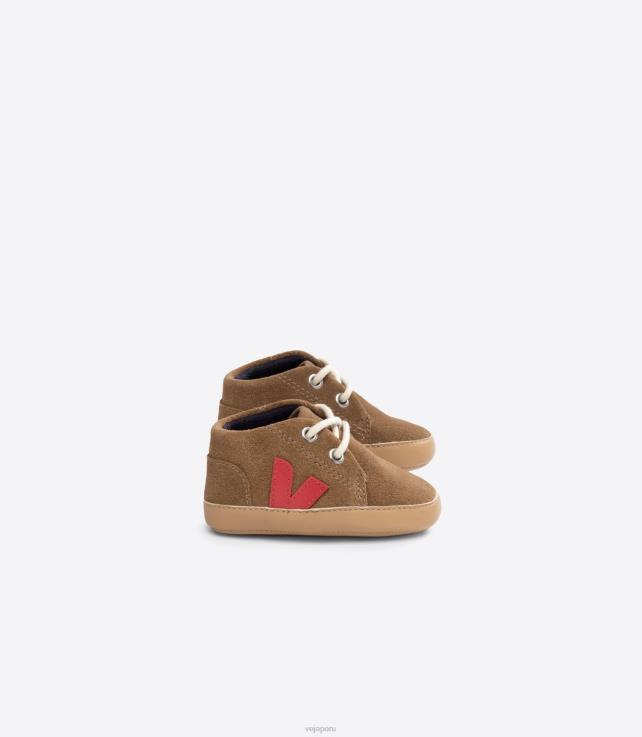 zapatos H28JT406 niños Veja pekin ante bebe marron
