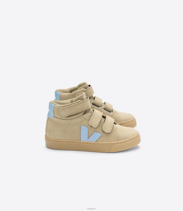 zapatos H28JT311 niños Veja esplar mid ante duna acero