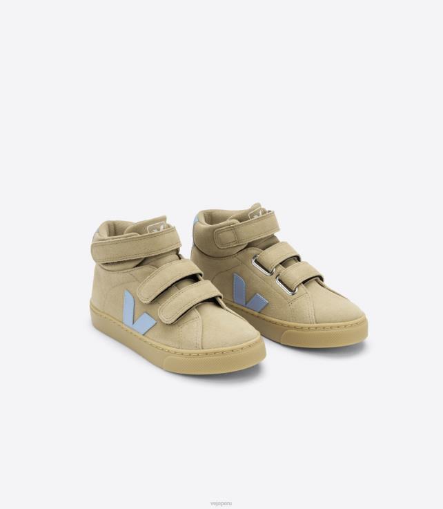zapatos H28JT311 niños Veja esplar mid ante duna acero