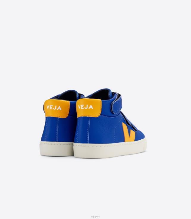 zapatos H28JT316 niños Veja esplar mid cuero sin cromo paros ouro
